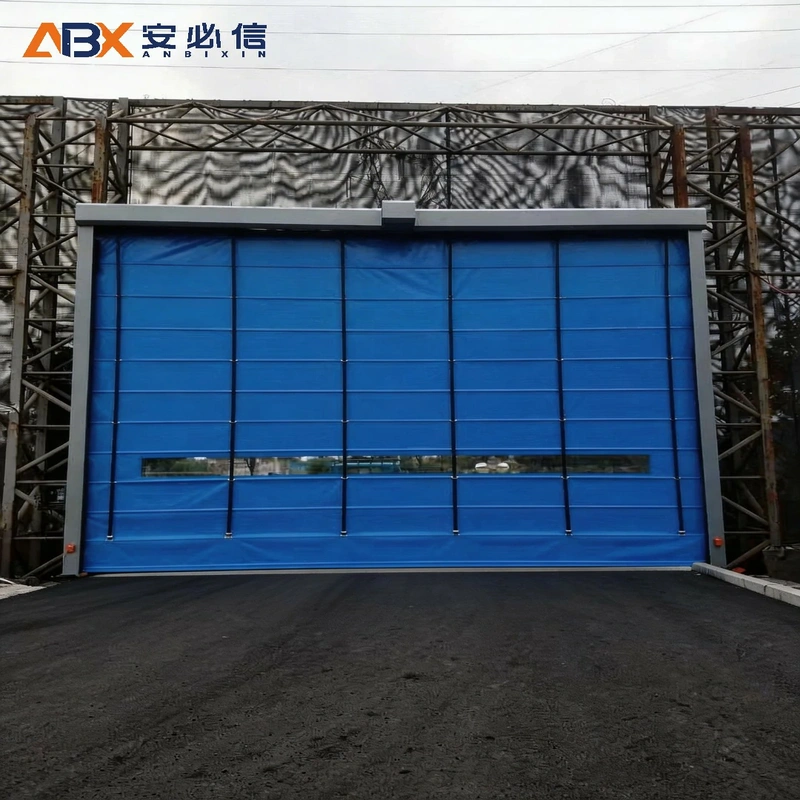 绍兴市软帘堆积门